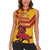 Personalized Spain Women Sleeveless Polo Shirt Spanish Fighting Bull - Wonder Print Shop