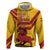 Personalized Spain Zip Hoodie Spanish Fighting Bull - Wonder Print Shop