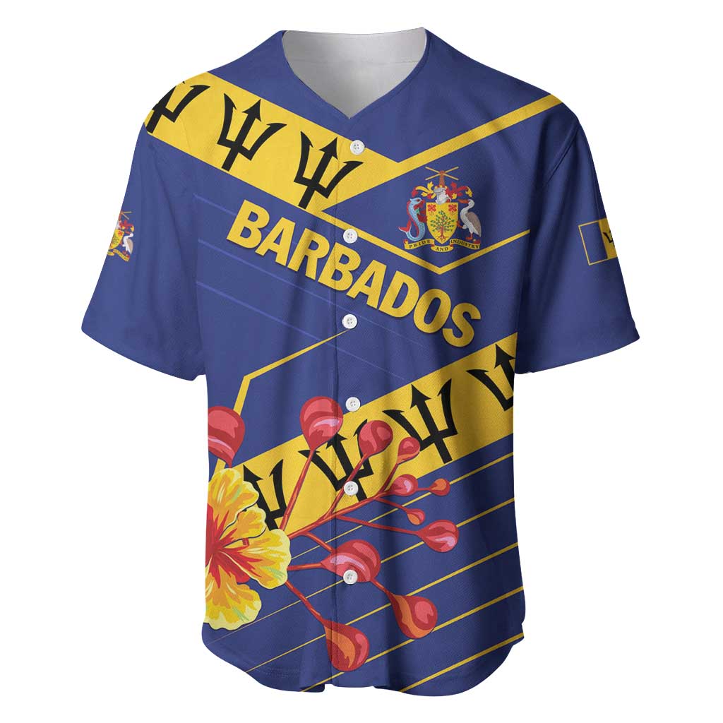 Personalized Barbados Baseball Jersey Pride and Industry - Wonder Print Shop