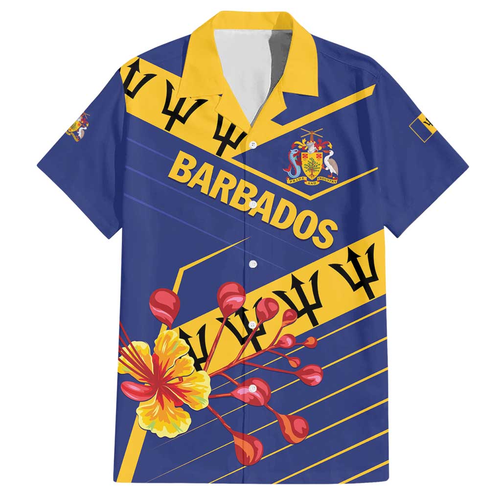 Personalized Barbados Hawaiian Shirt Pride and Industry - Wonder Print Shop