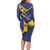 Personalized Barbados Long Sleeve Bodycon Dress Pride and Industry - Wonder Print Shop