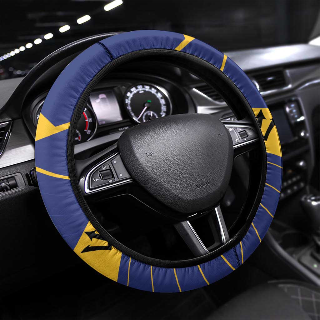 Barbados Steering Wheel Cover Pride and Industry - Wonder Print Shop