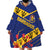 Personalized Barbados Wearable Blanket Hoodie Pride and Industry - Wonder Print Shop