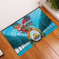 Honduras Independence Day 1821 Rubber Doormat Libre Soberana e Independiente - Wonder Print Shop