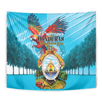 Honduras Independence Day 1821 Tapestry Libre Soberana e Independiente - Wonder Print Shop