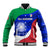 Italy Rugby Baseball Jacket Forza Azzurri 2023 World Cup - Wonder Print Shop