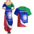 Italy Rugby Couples Matching Summer Maxi Dress and Hawaiian Shirt Forza Azzurri 2023 World Cup - Wonder Print Shop