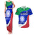 Italy Rugby Couples Matching Tank Maxi Dress and Hawaiian Shirt Forza Azzurri 2023 World Cup - Wonder Print Shop