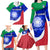 Italy Rugby Family Matching Long Sleeve Bodycon Dress and Hawaiian Shirt Forza Azzurri 2023 World Cup - Wonder Print Shop