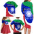 Italy Rugby Family Matching Long Sleeve Bodycon Dress and Hawaiian Shirt Forza Azzurri 2023 World Cup - Wonder Print Shop