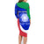 Italy Rugby Family Matching Long Sleeve Bodycon Dress and Hawaiian Shirt Forza Azzurri 2023 World Cup - Wonder Print Shop