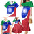 Italy Rugby Family Matching Mermaid Dress and Hawaiian Shirt Forza Azzurri 2023 World Cup - Wonder Print Shop