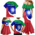 Italy Rugby Family Matching Mermaid Dress and Hawaiian Shirt Forza Azzurri 2023 World Cup - Wonder Print Shop