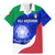 Italy Rugby Family Matching Mermaid Dress and Hawaiian Shirt Forza Azzurri 2023 World Cup - Wonder Print Shop