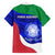 Italy Rugby Family Matching Off Shoulder Short Dress and Hawaiian Shirt Forza Azzurri 2023 World Cup - Wonder Print Shop