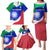 Italy Rugby Family Matching Puletasi Dress and Hawaiian Shirt Forza Azzurri 2023 World Cup - Wonder Print Shop