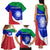 Italy Rugby Family Matching Tank Maxi Dress and Hawaiian Shirt Forza Azzurri 2023 World Cup - Wonder Print Shop