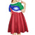 Italy Rugby Kid Short Sleeve Dress Forza Azzurri 2023 World Cup - Wonder Print Shop