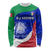 Italy Rugby Long Sleeve Shirt Forza Azzurri 2023 World Cup - Wonder Print Shop