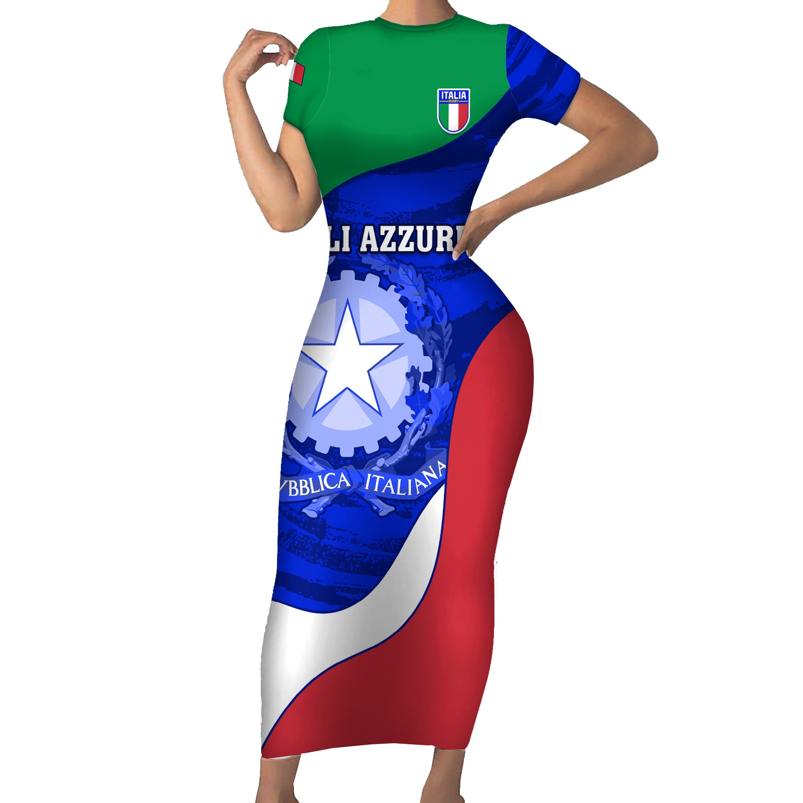 italy-rugby-short-sleeve-bodycon-dress-forza-azzurri-2023-world-cup