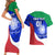 Custom Italy Rugby Couples Matching Short Sleeve Bodycon Dress and Hawaiian Shirt Forza Azzurri 2023 World Cup - Wonder Print Shop