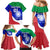 Custom Italy Rugby Family Matching Mermaid Dress and Hawaiian Shirt Forza Azzurri 2023 World Cup - Wonder Print Shop