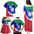 Custom Italy Rugby Family Matching Puletasi Dress and Hawaiian Shirt Forza Azzurri 2023 World Cup - Wonder Print Shop