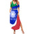 Custom Italy Rugby Family Matching Summer Maxi Dress and Hawaiian Shirt Forza Azzurri 2023 World Cup - Wonder Print Shop