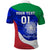 Custom Italy Rugby Polo Shirt Forza Azzurri 2023 World Cup - Wonder Print Shop