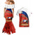 Chile Rugby Couples Matching Mermaid Dress and Hawaiian Shirt The Condors Go 2023 World Cup - Wonder Print Shop