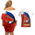 Chile Rugby Couples Matching Off Shoulder Short Dress and Hawaiian Shirt The Condors Go 2023 World Cup - Wonder Print Shop