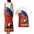 Chile Rugby Couples Matching Tank Maxi Dress and Hawaiian Shirt The Condors Go 2023 World Cup - Wonder Print Shop