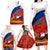 Chile Rugby Family Matching Long Sleeve Bodycon Dress and Hawaiian Shirt The Condors Go 2023 World Cup - Wonder Print Shop