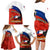 Chile Rugby Family Matching Long Sleeve Bodycon Dress and Hawaiian Shirt The Condors Go 2023 World Cup - Wonder Print Shop