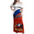 Chile Rugby Family Matching Off Shoulder Maxi Dress and Hawaiian Shirt The Condors Go 2023 World Cup - Wonder Print Shop