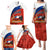 Chile Rugby Family Matching Puletasi Dress and Hawaiian Shirt The Condors Go 2023 World Cup - Wonder Print Shop