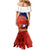 Chile Rugby Mermaid Dress The Condors Go 2023 World Cup - Wonder Print Shop