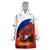 Chile Rugby Wearable Blanket Hoodie The Condors Go 2023 World Cup - Wonder Print Shop