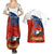 Custom Chile Rugby Couples Matching Summer Maxi Dress and Hawaiian Shirt The Condors Go 2023 World Cup - Wonder Print Shop