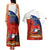 Custom Chile Rugby Couples Matching Tank Maxi Dress and Hawaiian Shirt The Condors Go 2023 World Cup - Wonder Print Shop