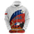 Custom Chile Rugby Hoodie The Condors Go 2023 World Cup - Wonder Print Shop