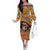 personalised-day-of-the-dead-family-matching-off-shoulder-long-sleeve-dress-and-hawaiian-shirt-sugar-skull-dia-de-los-muertos