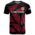 Fiji Rugby T Shirt Flying Fijians Red Palm Tree Version - Wonder Print Shop