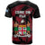 Fiji Rugby T Shirt Flying Fijians Red Palm Tree Version - Wonder Print Shop