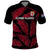 Custom Fiji Rugby Polo Shirt Flying Fijians Red Palm Tree Version - Wonder Print Shop