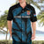 Custom Fiji Rugby Hawaiian Shirt Flying Fijians Blue Palm Tree Version - Wonder Print Shop