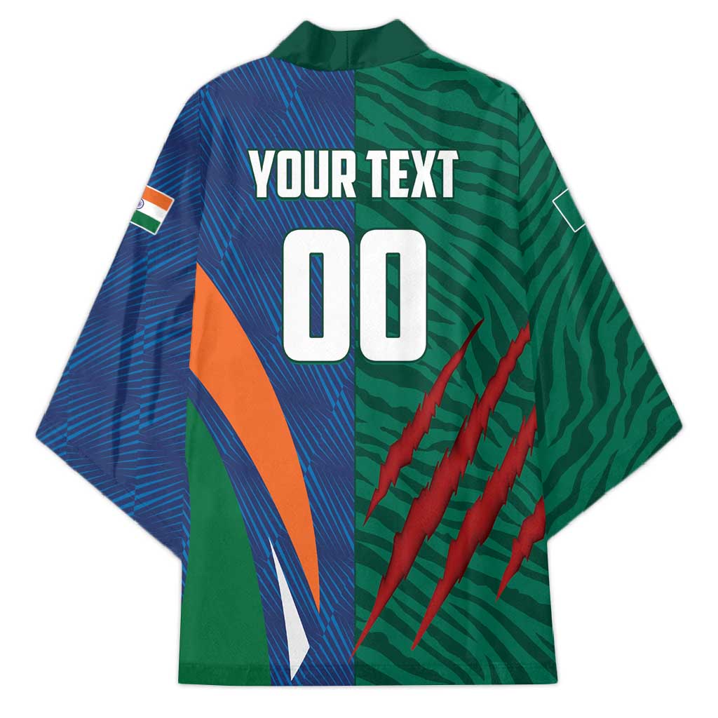 Custom Cricket India Vs Bangladesh Kimono Simple Style - Wonder Print Shop