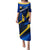 Personalised Barbados Independence Day Family Matching Puletasi Dress and Hawaiian Shirt Barbadian Coat Of Arms Special Version - Wonder Print Shop