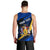 Personalised Barbados Independence Day Men Tank Top Barbadian Coat Of Arms Special Version - Wonder Print Shop