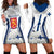 Personalised Finland Independence Day Hoodie Dress Soumi Coat Of Arms Special Version - Wonder Print Shop